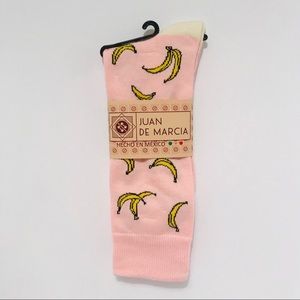 Pink Banana Socks!